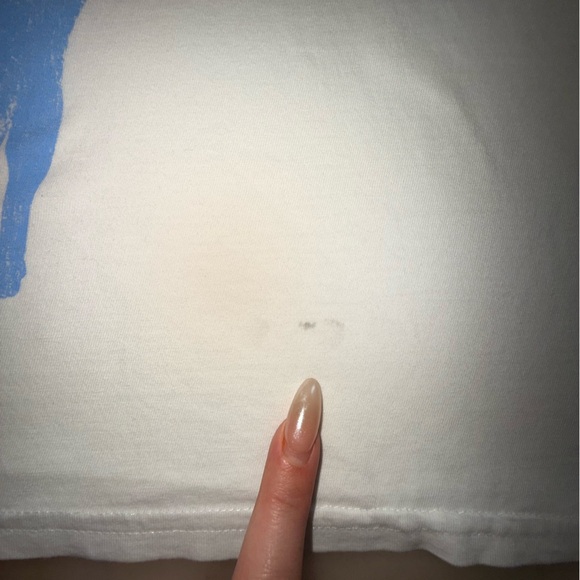 Nirvana Women's White Graphic Tee XS - Picture 4 of 9